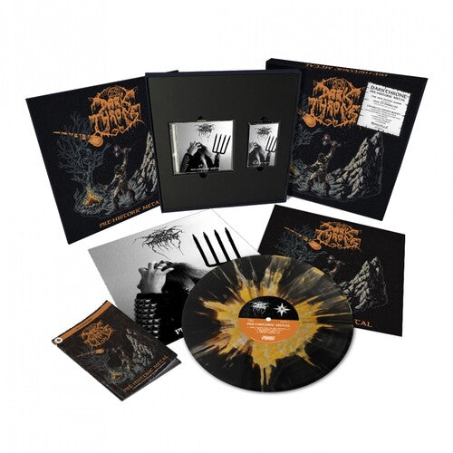 DARKTHRONE - PRE-HISTORIC METAL - CD + MC + SPLATTER LP BOX SET
