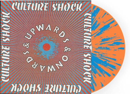 CULTURE SHOCK - UNWARDS & UPWARDS - BLUE & ORANGE SPLATTER VINYL
