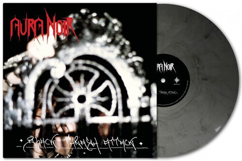 AURA NOIR - BLACK THRASH ATTACK - SILVER & BLACK MARBLE VINYL