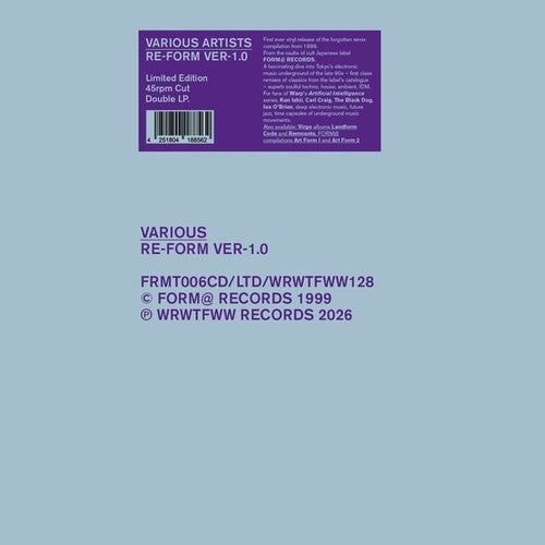 RE-FORM VER-1.0 / VARIOUS - RE-FORM VER-1.0 / VARIOUS