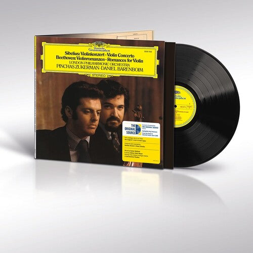 ZUKERMAN,PINCHAS / BARENBOIM,DANIEL - SIBELIUS: VIOLIN CONCERTO; BEETHOVEN: ROMANCES FOR