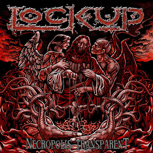 LOCK UP - NECROPOLIS TRANSPARENT - RED VINYL