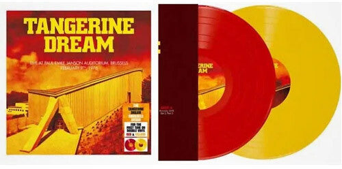 TANGERINE DREAM - BRUSSELS 1976 - RED/YELLOW