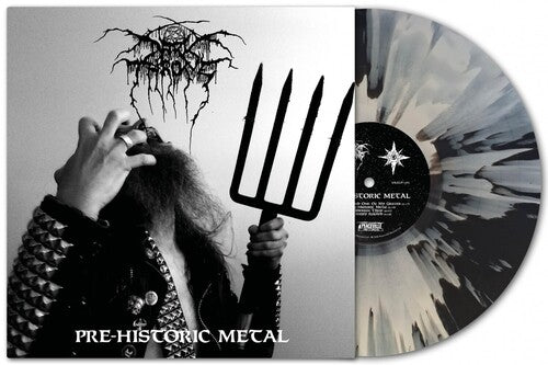 DARKTHRONE - PRE-HISTORIC METAL - BLACK & WHITE SPLATTER VINYL