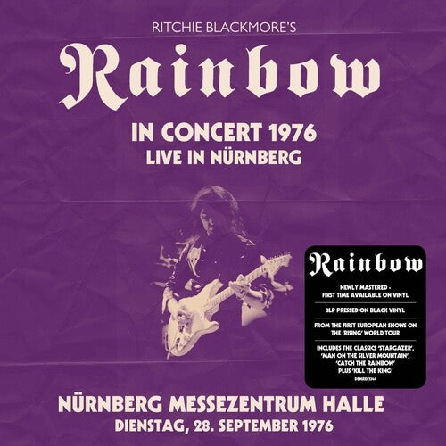Blackmore, Ritchie / Rainbow - Live In Nurnberg 1976: Nurnberg Messezentrum Halle 28.9.1976 - 140-Gram Black Vinyl