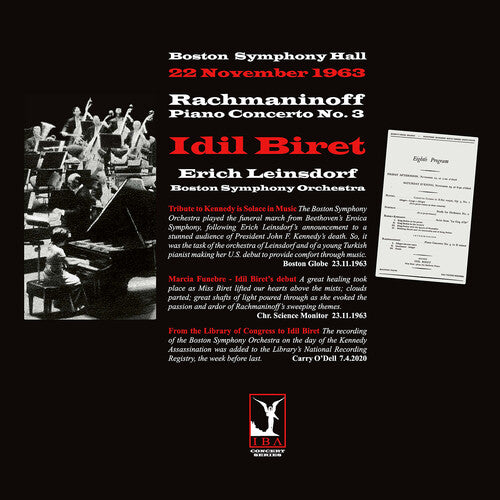 Idil Biret - Rachmaninoff: Piano Concerto No. 3