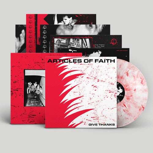 ARTICLES OF FAITH - GIVE THANKS - PINK/WHITE