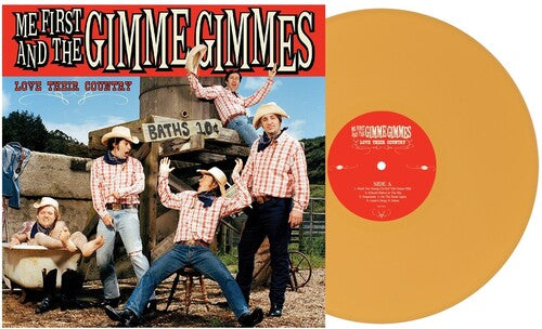 ME FIRST & THE GIMME GIMMES - LOVE THEIR COUNTRY - MUSTARD YELLOW