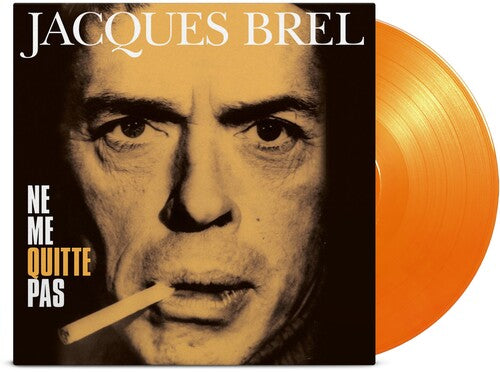 BREL,JACQUES - NE ME QUITTE PAS - YELLOW & ORANGE MARBLE VINYL