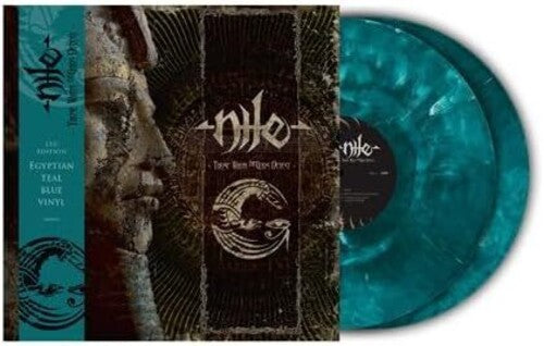 NILE - THOSE WHOM THE GODS DETEST - TEAL BLUE MARBLE