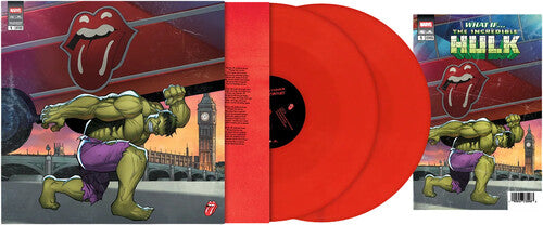 ROLLING STONES - FOREIGN TONGUES + MARVEL COMIC BOOK - HULK