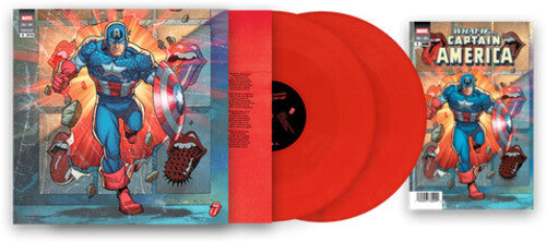 ROLLING STONES - FOREIGN TONGUES + MARVEL COMIC - CAPTAIN AMERICA