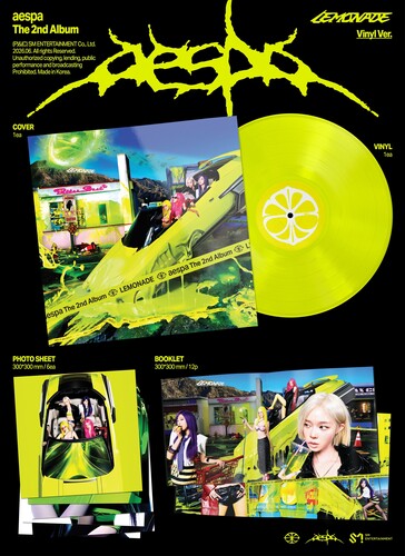Aespa – The 2nd Album 'LEMONADE'   [Neon Yellow Vinyl]