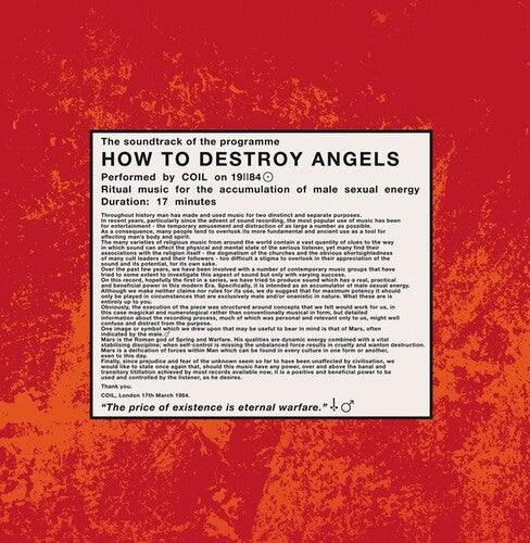 Coil – How To Destroy Angels