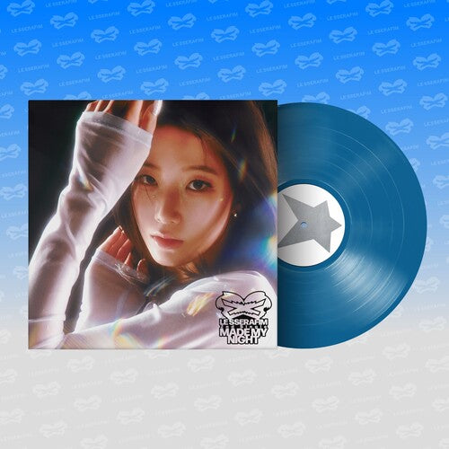 LE SSERAFIM – 2nd Single Album 'Made My Night' Vinyl [SKY BLUE ver.]