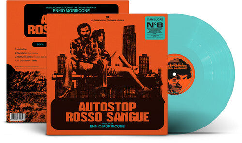 Ennio Morricone – Autostop Rosso Sangue (aka Hitch-Hike) (Original Soundtrack) (Transparent Cyan Vinyl)