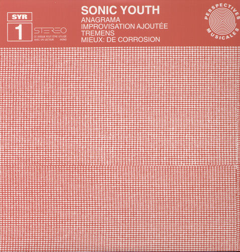 SONIC YOUTH - ANAGRAMA