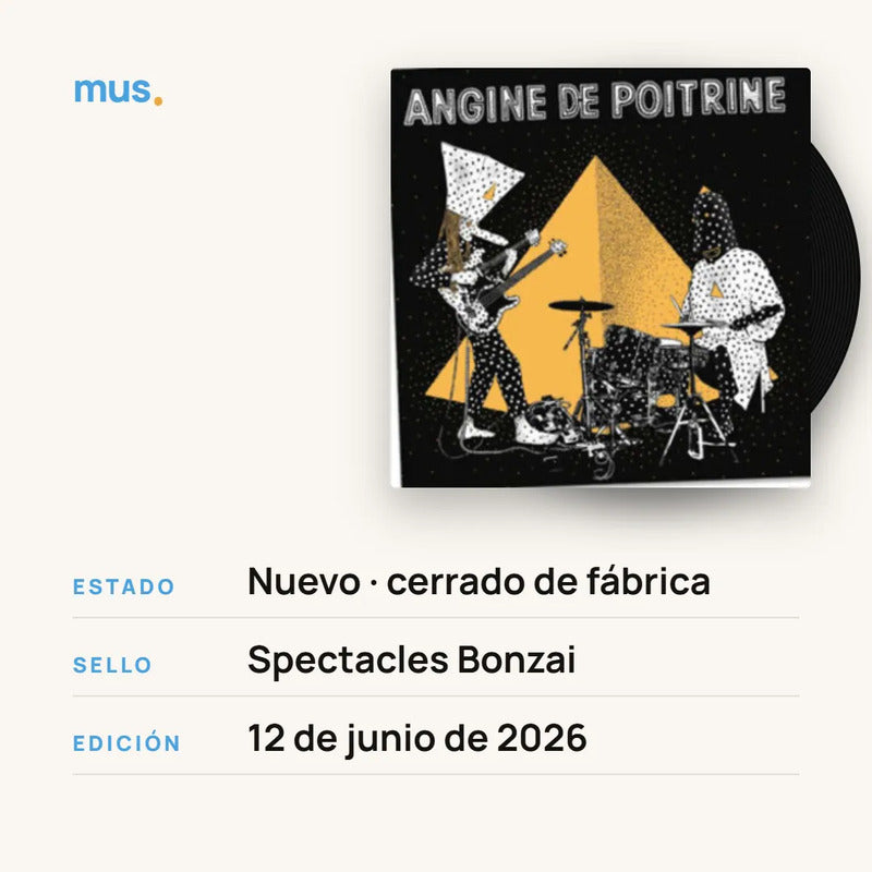 Angine De Poitrine - Vol. Ii - Vinilo Mus Estándar