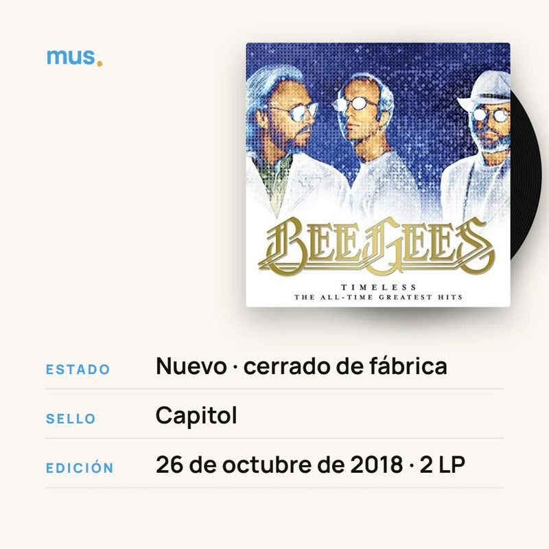 Bee Gees – Timeless The All-time Greatest Hits