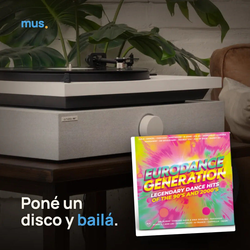 Eurodance Generation - Hits 90s Y 2000s - 2 Lp - Vinilo Mus Edición Limitada