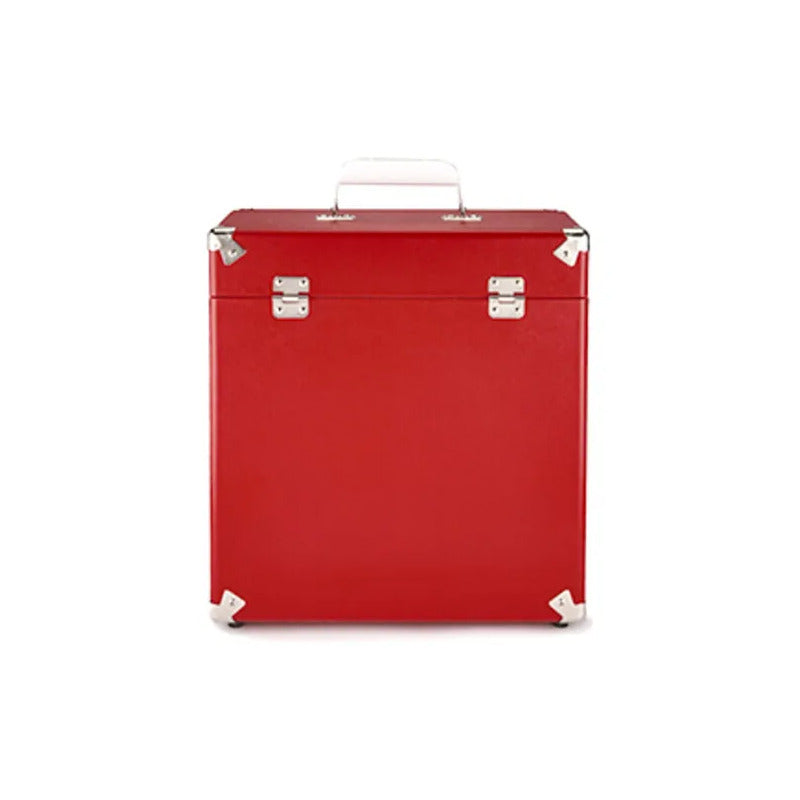 Valija Gpo Para Discos De Vinilo Color Rojo