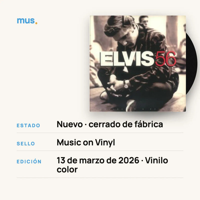 Elvis – Elvis 56 Limited 180-gram Crystal Clear, foto 4 de 5