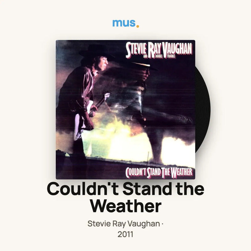 Stevie Ray Vaughan - Couldn't Stand The W. 2 Lp - Vinilo Mus Edición Limitada