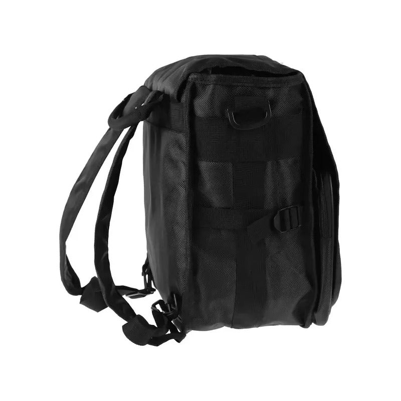 Bolso Mochila Virgin Records Negro