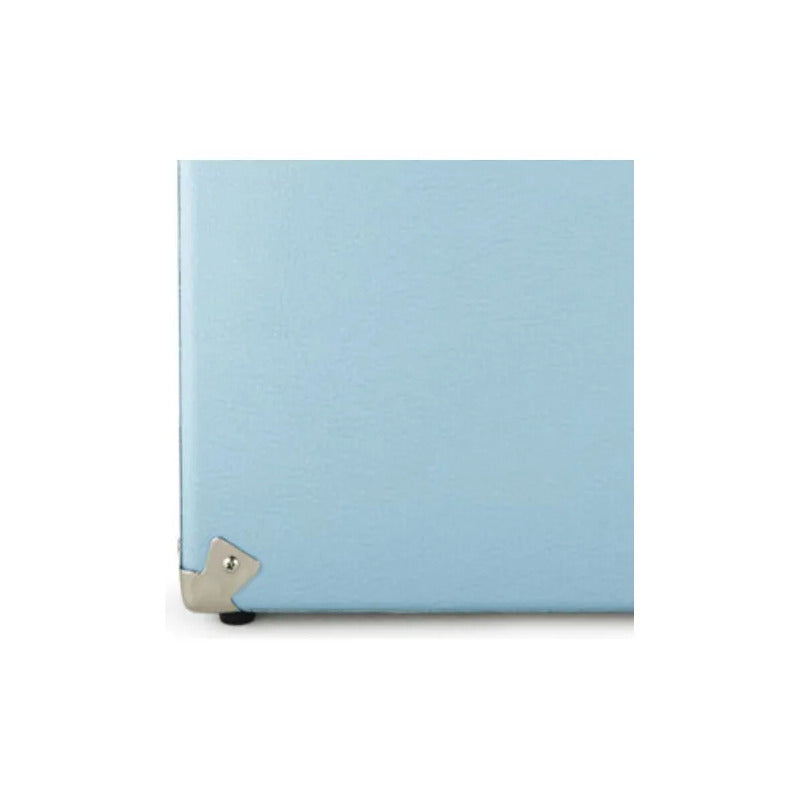 Valija Gpo Para Discos De Vinilo Color Celeste Azul