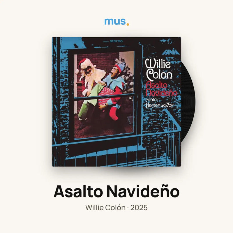 Willie Colon - Asalto Navideno - Vinilo Mus Estándar
