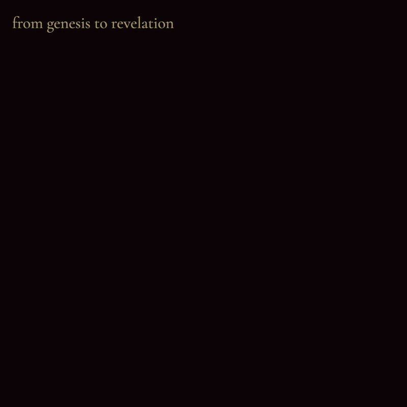Genesis – From Genesis To Revelation