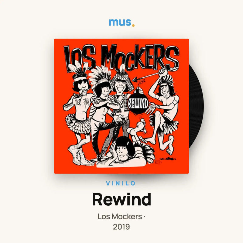 Los Mockers - Rewind - Vinilo Mus Estándar