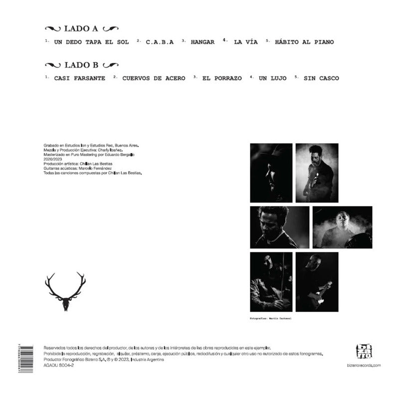 Chillan Las Bestias - Casi Farsante / Vinilo - Mus Estándar