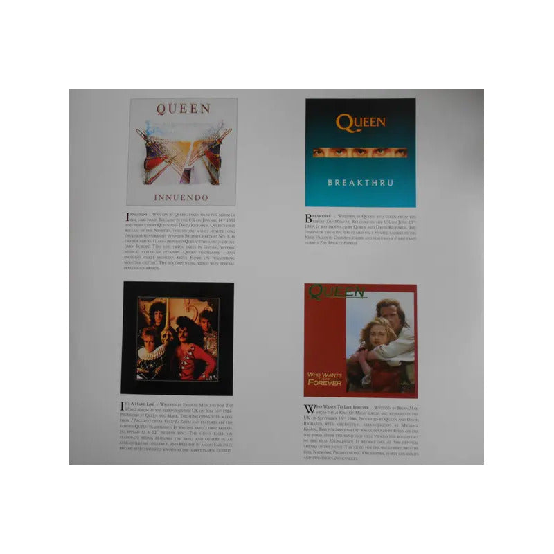 Queen Greatest Hits Ii Vinilo Doble 2 Lp Import Stock Estándar
