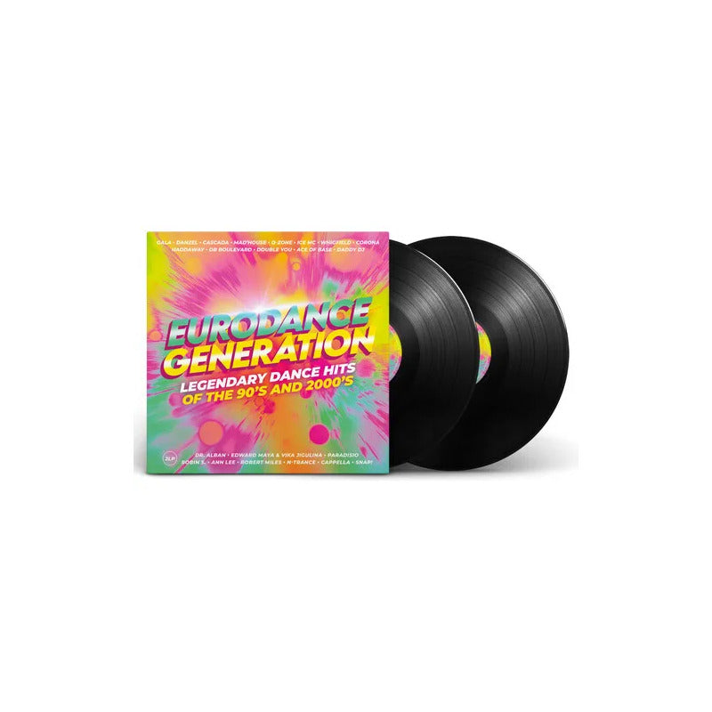 Eurodance Generation - Hits 90s Y 2000s - 2 Lp - Vinilo Mus Edición Limitada