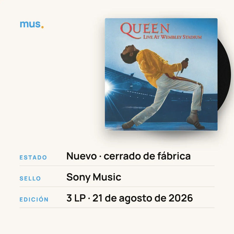 Queen – Live At Wembley Stadium
