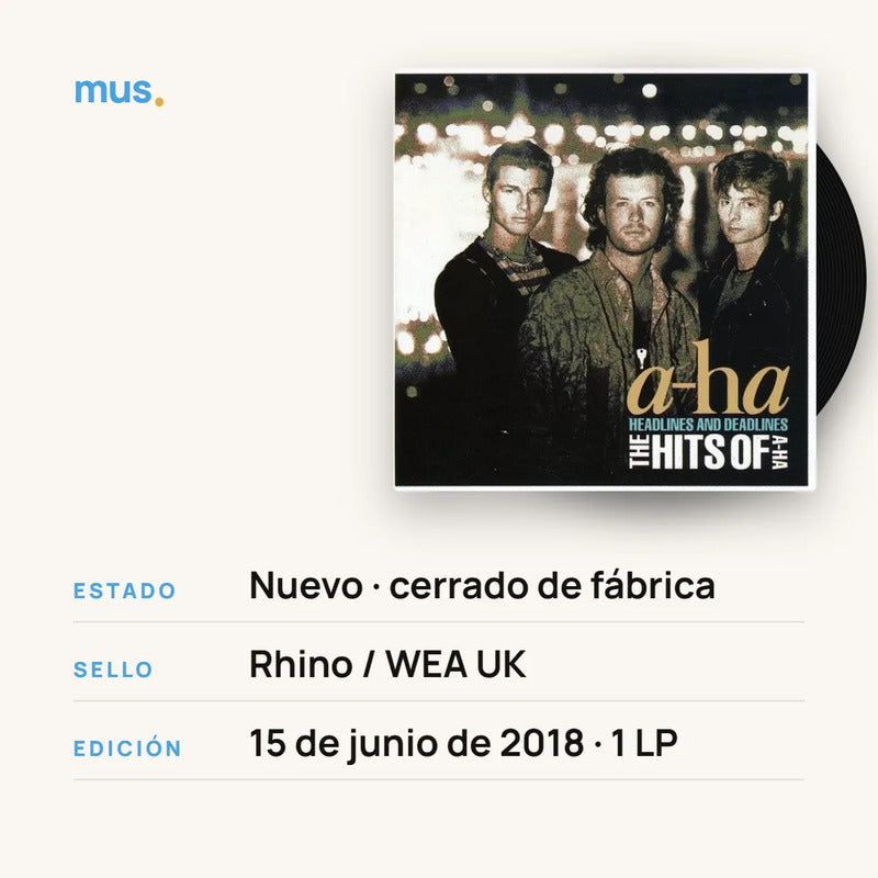 A-ha – Headlines & Deadlines
