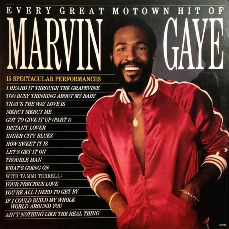 Marvin Gaye Todos Los Grandes Éxitos De Motown Vinilo Lp Soul Físico