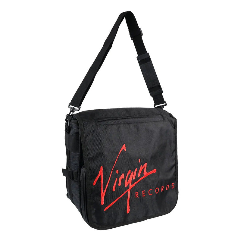 Bolso Mochila Virgin Records Negro