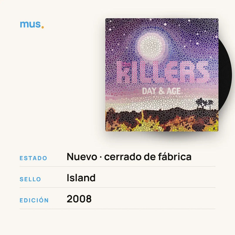 The Killers - Day & Age - Vinilo Mus Edición Limitada