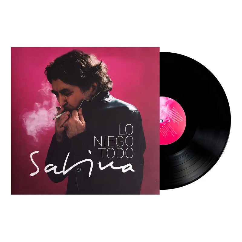 Joaquin Sabina Lo Niego Todo Lp Vinyl Estándar
