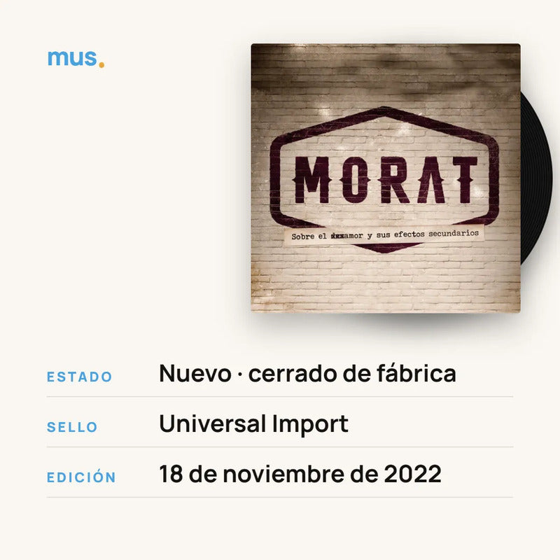 Morat – Sobre El Amor Y Sus Efectos Secundarios