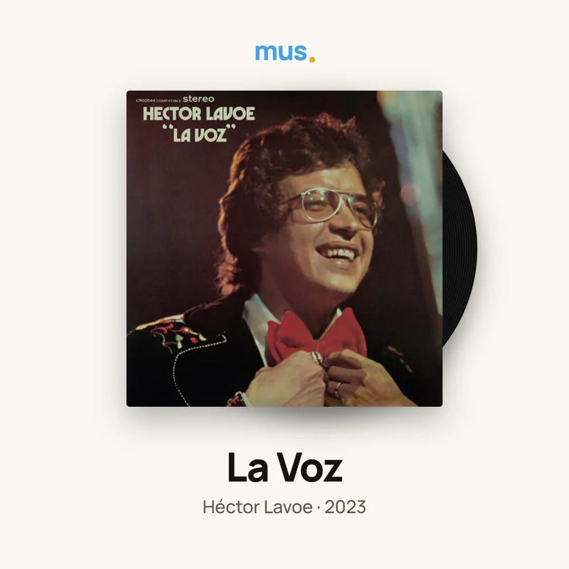 Héctor Lavoe - La Voz - Vinilo Mus Estándar
