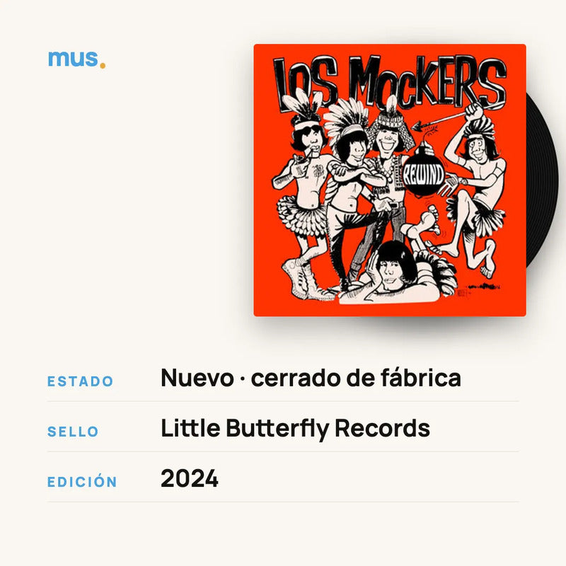 Los Mockers - Rewind - Vinilo Mus Estándar