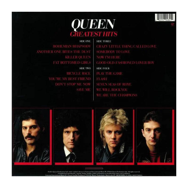 Queen Greatest Hits  Vinilo - Mus Estándar