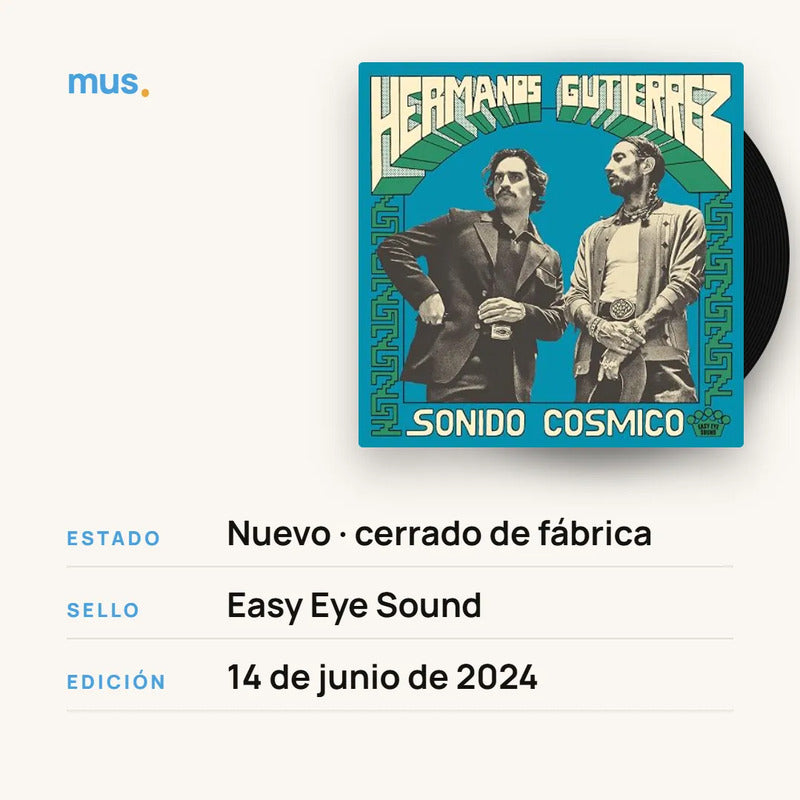 Hermanos Gutiérrez - Sonido Cósmico - Vinilo Mus Estándar