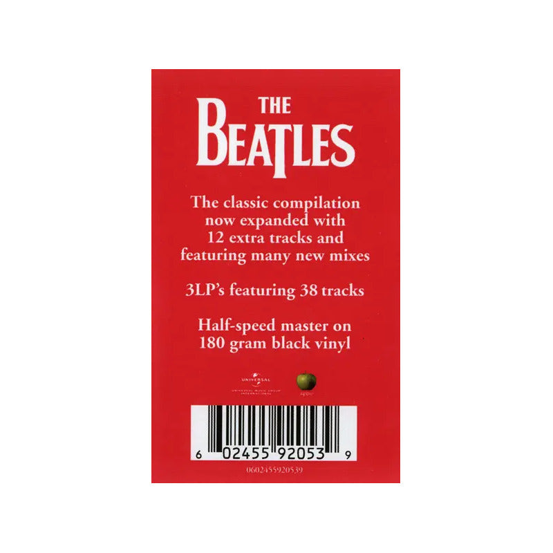 Álbum En Vinilo The Beatles 1962 - 1966 Expanded Red 2023: Pack De 3 Lps Estándar