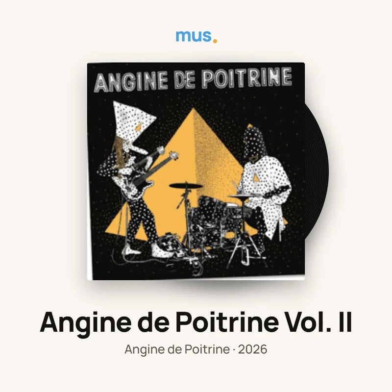 Angine De Poitrine - Vol. Ii - Vinilo Mus Estándar