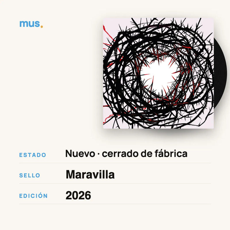 Buitres - Nido De Espinas - Lp - Vinilos Mus Estándar
