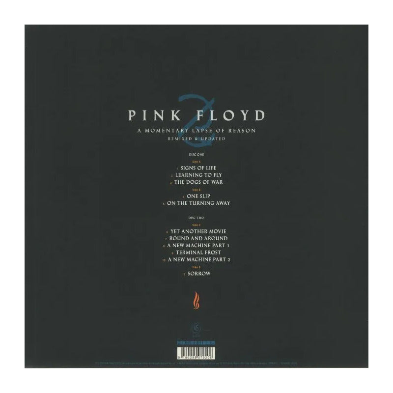 Pink Floyd - A Momentary Lapse Of Reason - 2lp - Vinilo Mus Estándar